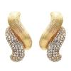 E-5575 2  Colors Simple Style Elegant Rhinestone Stud Earring for Woman Party Earring