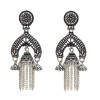 E-5582 Bohemia New Tassel Bell Long Dance Earrings Women Elegant Pop Earrings