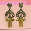 E-5582 Bohemia New Tassel Bell Long Dance Earrings Women Elegant Pop Earrings