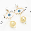 E-5583 Big Eyes Metal Earring Fashion Trend Suitable For Ladies Party Holiday Jewelry Gift