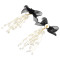 E-5588 Elegant Black Bowknot Long Tassel Pearl Earring Bridal Wedding Charm Drop Earrings Party Jewelry