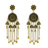 E-5589 2 Color Fashion Dignified Round Flower Small Bell Wedding Jewelry