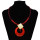 N-7327 Four color simple atmospheric fashion alloy acrylic necklace suitable for any occasion acrylic jewelry