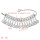 B-1003 Silver Coin Bracelet Adjustable Handmade Floral Design Gypsy Ethnic Tribe Festival Jewellery