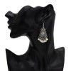 E-5605 Bohemian New Six Color Tassel Alloy Pop Ladies Fashion Earrings