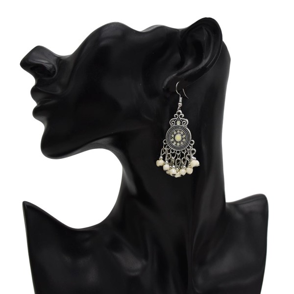 E-5605 Bohemian New Six Color Tassel Alloy Pop Ladies Fashion Earrings