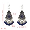 E-5605 Bohemian New Six Color Tassel Alloy Pop Ladies Fashion Earrings