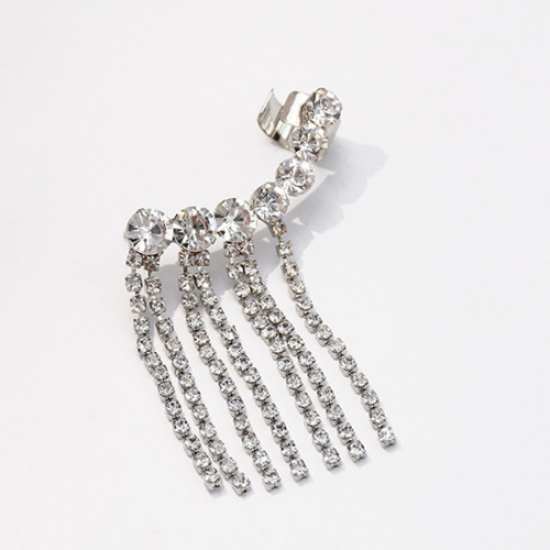 E-5604 Fashion Rhinestone Tassel Earrings Suitable For Women's Party Holiday Jewelry Gifts