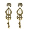 E-5610 Bohemia new water drop hollow peacock fringed gold and silver two popular ladies earrings