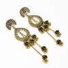 E-5610 Bohemia new water drop hollow peacock fringed gold and silver two popular ladies earrings