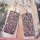 E-5609 Personalized European and American leather sequins Grit earrings square rectangular geometric PU earrings