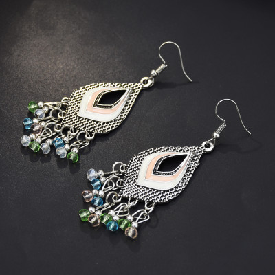 E-5612 Six-color Small And Simple Fringed Earrings Are Suitable For Any Occasion Fashion Jewellery