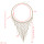 N-7328 Elegant Full Rhinestone Tassel Necklaces Women Bridal Bib Statement Choker Necklace Wedding Party Jewelry