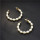 E-5613 Fashion Round Pearl Auricle Ear Cuff Stud Earring for Woman