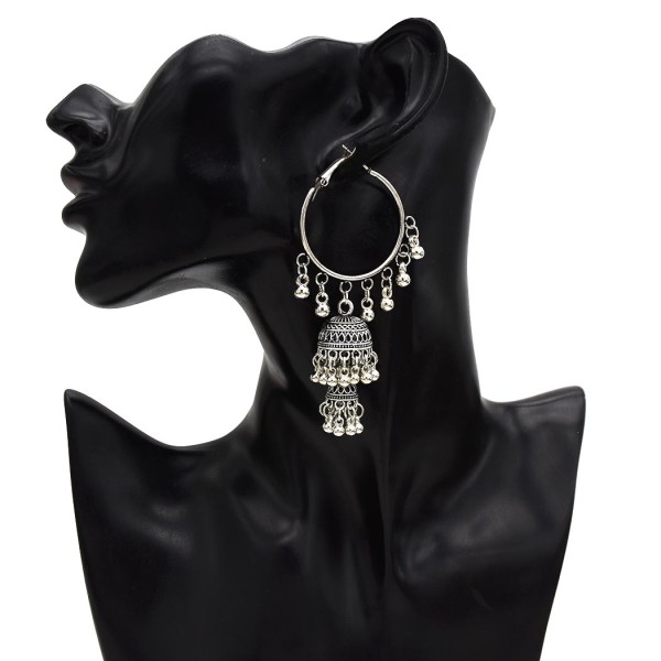 E-5620 European and American new tassel bell ball ladies fashion pop earrings