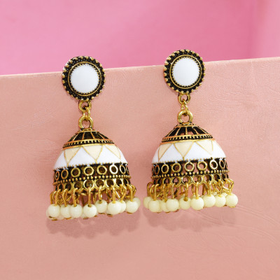 E-5629 3 Color Compact Simple Fashion Alloy Acrylic Earrings Jewelry For Any Occasion