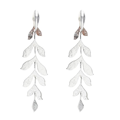 E-5632 Japan and South Korea new branches willow alloy ladies popular earrings