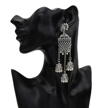 E-5636 Bomisia Style Long Fringed Simple And Elegant Fashion Earrings Suitable For Any Occasion Jewelry