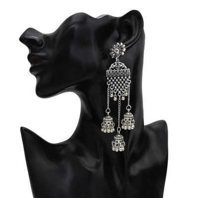 E-5636 Bomisia Style Long Fringed Simple And Elegant Fashion Earrings Suitable For Any Occasion Jewelry
