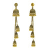 E-5643 2020 Women's Boho Geometric Long Chain Vintage personality Tassel Earrings  Elegant Metal Bell Earrings