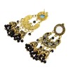 E-5644 Bohemia new six colors beads bride bridesmaid wedding bell tassel earrings