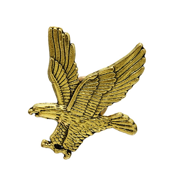 P-0448 2020 New Brooch Jewelry Gold Silver Eagle Brooch For Men And Women