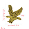 P-0448 2020 New Brooch Jewelry Gold Silver Eagle Brooch For Men And Women