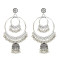 E-5646 2 Color Fashion Simple Alloy Round Earrings Suitable For Any Occasion Jewelry