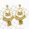 E-5646 2 Color Fashion Simple Alloy Round Earrings Suitable For Any Occasion Jewelry