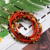 N-7330 8 Pieces Set Multi-Layer Chain Beaded  Waist Chain Color Dance Chain for Women Jewelry Design