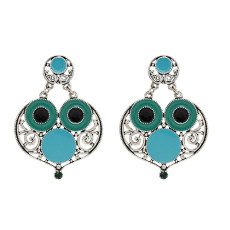 E-5651 2020 Hollow Out Owl Earring Retro Style New Earring Design Gold Silver Fashion Jewelry