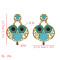 E-5651 2020 Hollow Out Owl Earring Retro Style New Earring Design Gold Silver Fashion Jewelry