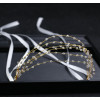 F-0723 Handmade Bridal Multi-layers Acrylic Beaded Headbands Headdress Wedding Hair Jewelry Accessories
