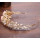 F-0724 Elegant Bride Crowns Pearl Crystal Flower Wedding Tiara Bridal Hair Accessories