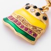 E-5652 2020 Halloween Funny Vintage Crystal Cute Food Hamburger French Fries Drop Earrings For Women Girl Dangle Earring Female Fashion Jewely