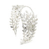 F-0557 Fashion Hairband Leaf Alloy Double Layer Leaves Hair Accessories Bridal Wedding Accessories Gift