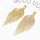 E-5229 * Full Rhinestone Long Tassel Wedding Earrings