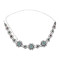 N-7228 * Bohemian Retro Ethnic Style Flower Waist Chain Belly Dance Dance Alloy Body Chain Accessories
