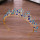 F-0644* Trend Golden ladies Hair Band with Acrylic Rhinestone Bridal Headdress Wedding Hair Accessories
