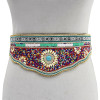 N-7179*New Bohemian retro ethnic style elastic adjustable belt Mizhu dance waist chain women