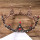 F-0549 * Baroque Vintage High-end Round Crown Bridal Jewelry Boutique Headdress Red Crystal Crown