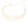 F-0527 * Trendy boutique bridal headwear golden starry pearl chain fringed headband