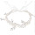 F-0470* Elegant Pearl Wedding Headbands Leaf Hair Jewelry Ribbon Bridal Hair Accessories