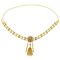 N-7129 * Gold Metal Crystal Long Tassel Belly Chains for Women Bohemian Fashion Body Jewelry
