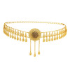 N-7252 * Summer Sale Long Gold Waist Chain Round Gold Belly Dance Waist Chain Lady Pendant Dance Accessories