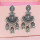 E-5289*  Bohemia vintage tassel earrings long bell pendant earrings women's travel souvenir jewelry
