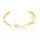 F-0503*New fashion flower bride headdress hand-woven European and American diamond wedding hair accessories