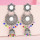E-5389-G E-5389-S* Vintage Silver Gold Metal Bells Tassel Drop Jhumka Earrings for Women Wedding Indian Jewelry