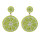 E-5364 Bohemian colored fruit beaded earrings ladies bead earring trend trendy beach accessories.