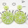 E-5364 Bohemian colored fruit beaded earrings ladies bead earring trend trendy beach accessories.
